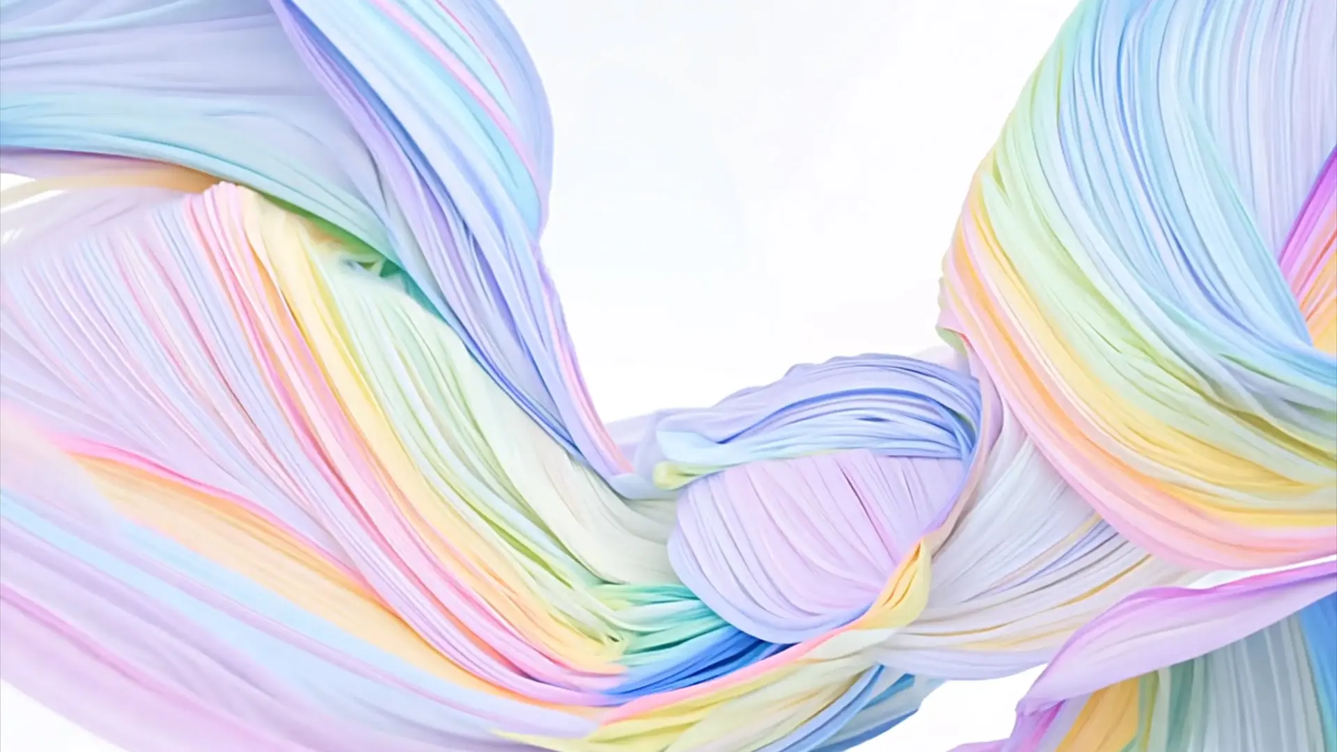 Colorful Cloth Flow Background Video for Title Animation Projects